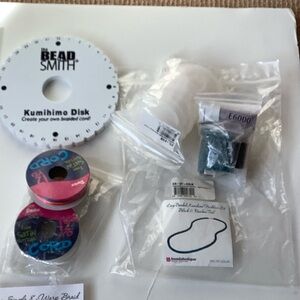 Hobby? Are you into BEADING? One bracelet, one necklace. Kits & extra beads.